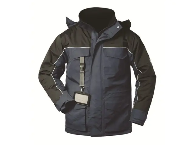 Letzte Chance Parka Jacke S marine/schwarz