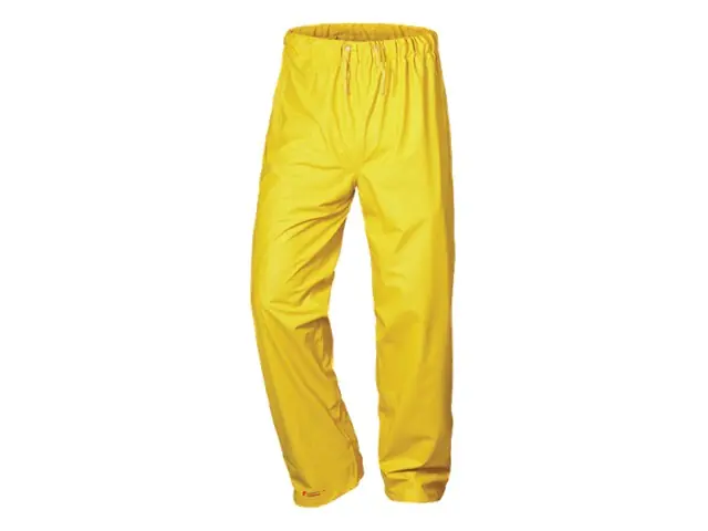 Regenschutz XL PU Stretch Bundhose gelb Highlight