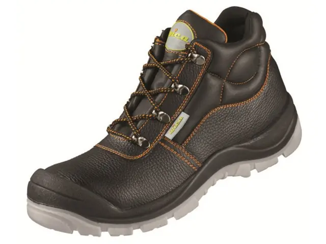 Schnürstiefel 36 MARSALA schwarz/orange Neue Kollektion