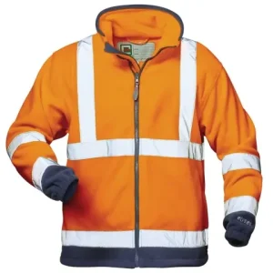 Fleecejacke S BENEDIKT orange Neuheit