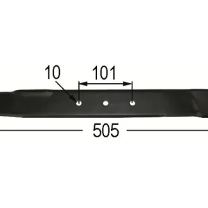 Neue Ware Rasenmähermesser z. Murray L= 505mm