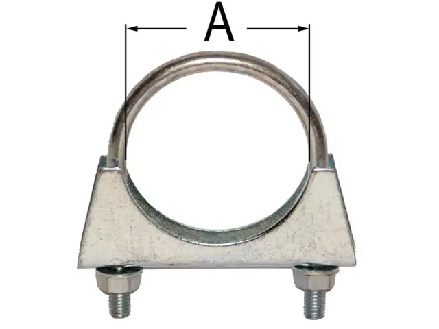 Saisonangebot Auspuffklammer 80 mm