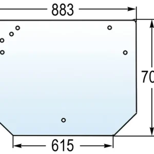 Heckscheibe zu Deutz-SLH 001077190 Preiswert