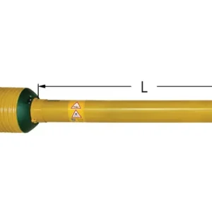 Schutzhälfte PGH30 Außen L= 1000 mm Versand Am Gleichen Tag