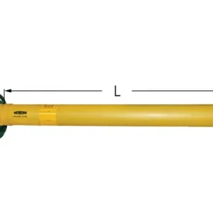 Geprüft WW-Schutzhälfte SPFH 25 Außen L= 1500 mm
