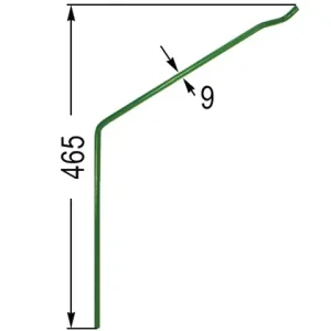 Striegelzinke li. zu Amazone 3753300 Exaktstriegel II Expressversand