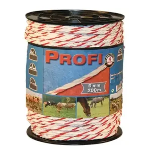 (500 m) Weidezaunseil-Profi 6 mm, Zaunlänge max. 6000m Versand Am Gleichen Tag
