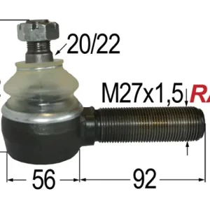 Must-Have Kugelgelenk zu Zetor 67453521, 88221019, 88221119