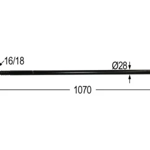 Neue Ware Lenkstange zu Deutz 02315361
