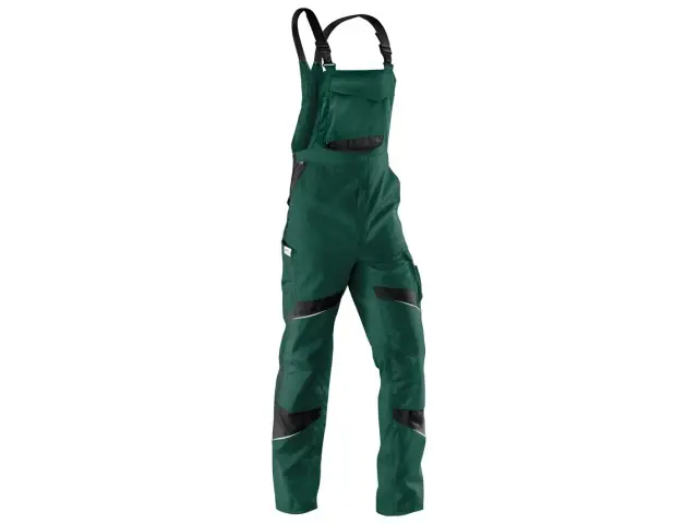 Latzhose 102 moosgrün-schwarz ACTIVIQ Neu Im Sortiment