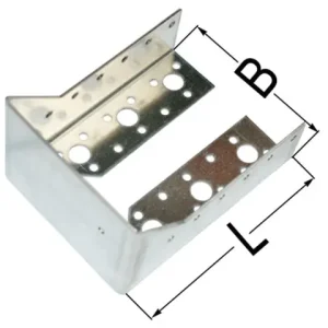 Preis Gesenkt Balkenschuhe Typ B-2 60x100x2,0 mm