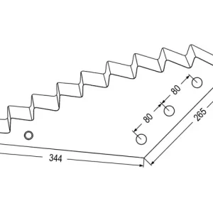 Sichere Zahlung Futtermischwagenmesser zu Strautmann 09660903510, 60903500, 60903508ET, 60903508, 60103501