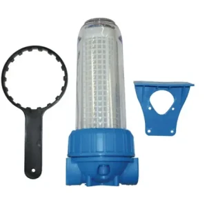 Wasserfilter 1" L = 10" mit Einsatz 60 micron Knallerangebot
