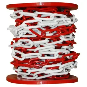 Kette Langglieder 5685(C) - 6 x 42 mm Rolle 15 MT Red-White Saisonangebot