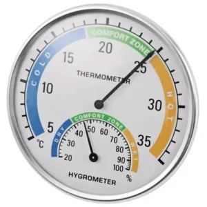 Thermometer-Hygrometer Dm=130 mm Geprüft
