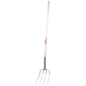 Heißes Angebot Dunggabel Erntekönig mit 135 cm Eschen Stiel 4 Zk., 31 x 23 cm