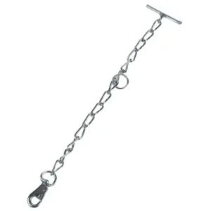 Kettenteil einfach mit Karabiner u. Knebel, 5mm Rabatt