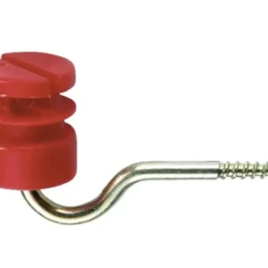 (100 Stk) Schlitzisolator rot 5,3mm Stütze Markenprodukt