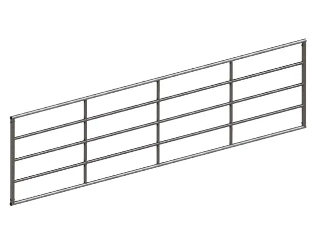 Starres Weidetor, 100cm, 4m verzinkt Meistverkauft