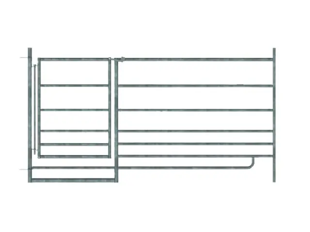 Schnäppchen Schafpanel 2,75m mit Tor, Höhe 0,92m - feuerverzinkt