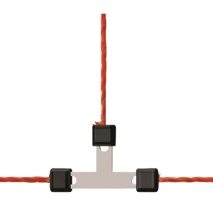 (5 Stk) Litzclip Litzen-T-Verbinder 3mm, Edelstahl Highlight