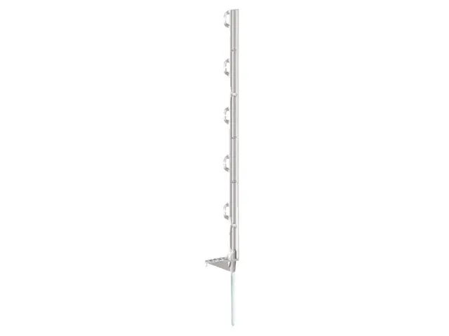 Ausverkauf (5 Stk) ECO Weidezaunpfahl 70cm, weiß