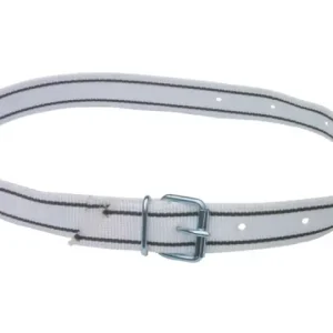 Garantierte Lieferung Markierungsband 90 cm lang weiß/schw., Rollschnalle