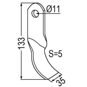 Saisonangebot Gedrehtes-Messer zu Kverneland/Maletti