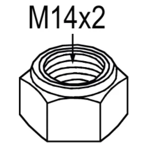 Direktkauf Sicherungsmutter - M14x2 zu Rousseau 4200607