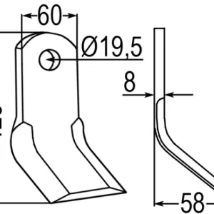 Sofort Bestellen Y-Messer zu John Deere