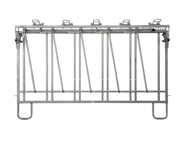 Beliebt Fanggitter 5-Plätze 213x52x120cm zu Modul-Zaunaufstallung