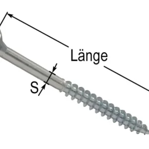 Spanplattenschr. 4,0X 55 TG TX20 500 Stk Super-Preis