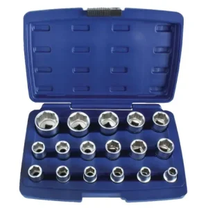 Aktuell Steckschlüssel-Einsätze (1/2), 10-32 mm, mit extra LOCK-GRIP