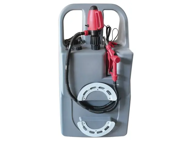 Rabatt Transporttank 100L 12 V mit Rollen