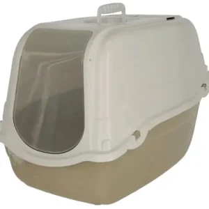 Beliebt Katzentoilette Minka taupe/weiß 57x39x41 cm