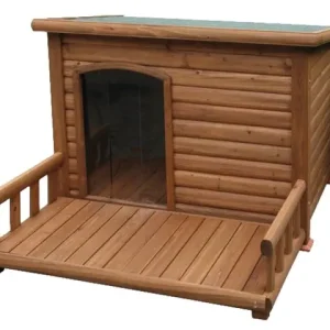 Hundehütte mit Terrasse Preis Gesenkt
