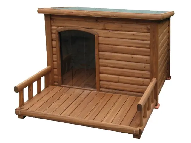 Hundehütte mit Terrasse Preis Gesenkt