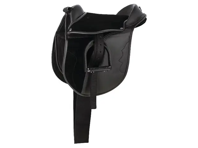Sattelset Economy Pony schwarz Markenware