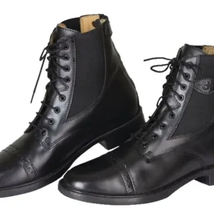 Schnürstiefelette Monaco Gr. 43 Glattleder schwarz Garantierte Lieferung