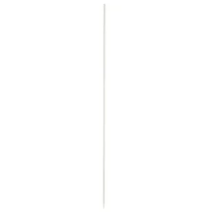 (25 Stk) Glasfiberpfahl 115 cm, weiß, ohne Tritt Begrenztes Angebot