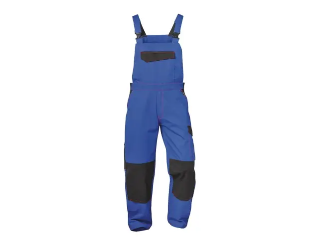 Highlight Latzhose 54 kornblau-schwarz