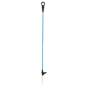 (10 Stk) Oval-Fiberglaspfahl Premium BLUE 110cm Solange Der Vorrat Reicht