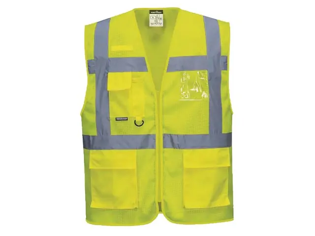 Must-Have ATHEN MESH EXEKUTIV Weste gelb M