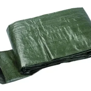 Schnäppchen Schutzplane in grün 90 g/m² - 10 x 12 m