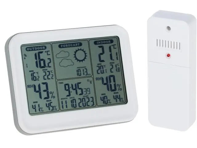 Thermometer-Hygrometer digital 12,9x10x2,5cm Sofort Bestellen