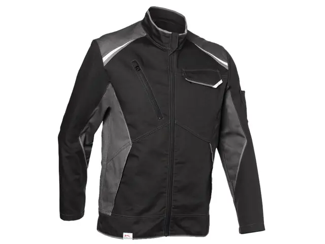 Kübler Jacke ICONIQ schwarz anthrazit XL Sonderaktion