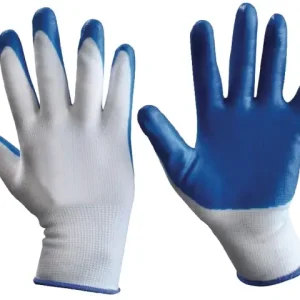 (12 Paar) Handschuhe Gr.10 blau Must-Have