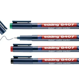 Preis Gesenkt Edding 8407 Kabelmarker 4er-Set sortiert