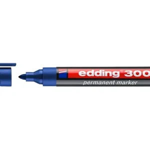 Edding 300 Permanentmarker blau Ausverkauf