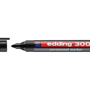 Edding 300 Permanentmarker schwarz Markenware
